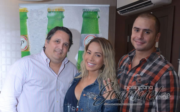 Dino Marranzini, Kaenne Hernández y Jochy Pascual