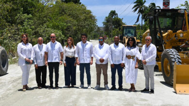 Photo of Ministro Collado deja iniciados trabajos reconstrucción vía acceso playa Teco, Puerto Plata