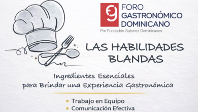 Photo of Las habilidades blandas toman la mesa en el Foro Gastronómico Dominicano 2026